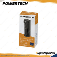 Powertech Single Channel Li-ion Car Smart Battery Charger 4.2VDC Charge Output