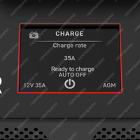 Projecta 12V 100A Automatic Battery Charger and Power Supply Heavy Duty Clamps