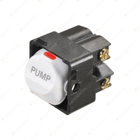 Projecta White 2 Way "Pump" Switch Mechanism Double Pole Current Rating 10 Amp