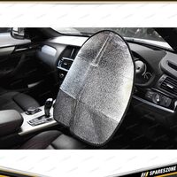 PC Covers Steering Wheel Twist Sun Shade - Suit Wheels for Cars/Vans up to 40cm