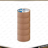 5 Pcs of Pro-Kit Tape - Packing Tape Brown 45mm x 75M Sticky Sealing Tape