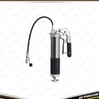 PK Tool 500cc Double Pumping Action Grease Gun - with Extendable Handle