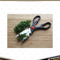 PK Tool 8 Inch Scissors - with Bottle Opener Jar Opener Stainless Steel