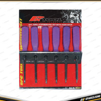 6 Pcs of PK Tool Star Screwdriver Set - Magnetic Driver Tips with Hang Rack