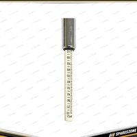 Pro-Tyre 150Lb Dual Head Truck Tyre Pencil Gauge - 290mm Chrome Plated 10-150psi