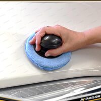 PK Wash Polish Applicator With 3 Stage Pads - Removable Handle Easy Car Cleaning