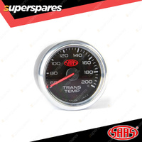 SAAS Electronic Transmission Temp Gauge 52mm Black Muscle Series 3