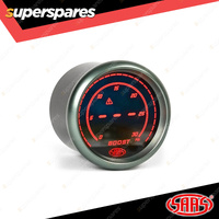 SAAS Boost Gauge Diesel 0-30psi 52mm Muscle Digital Series Dimmable Backlighting