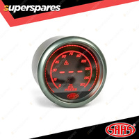 SAAS Oil Pressure Gauge 0-150 psi Muscle Digital Series 10 Color LED