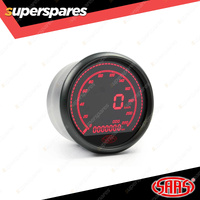 SAAS Speedometer Gauge 0 - 220 KPH 80mm In Dash Muscle Digital Series