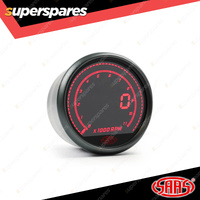 SAAS Tachometer 0-11K RPM Shiftlite 80mm In Dash Muscle Digital Series