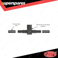 SAAS Trans Cooler Line 5/16" - 3/8" Rubber T-Fitting Sender Adaptor