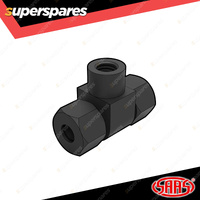 SAAS Transmission Cooler T-Fitting Sender Adaptor suits 3/8 Metal Cooler Lines