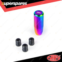 SAAS Billet Car Gear Stick Shift Knob - Matte Neo Titanium Finish 90mm