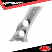 SAAS Gauge Pillar Pod Light Grey Single Piece for Hilux KUN Series 2005-2015