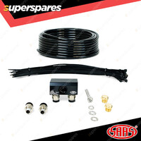 SAAS Diff Breather Kit 2 Port for Ford Ranger PJ PK PX Courier PC PD PE PG PH