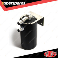 SAAS Oil Catch Tank Full Kit for Toyota Hilux KUN 3.0 2005 - 2015 Black Anodised