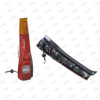 Left Tail Light Amber/Red/Clear for Honda Cr V RD 12/2001-09/2004