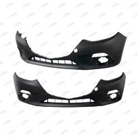 Front Bumper Bar Cover for Mazda 3 BM Without Sensor Holes 01/2014-04/2016