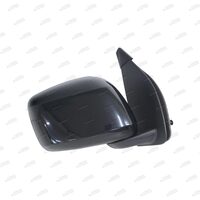 Right Manual Door Mirror for Nissan Navara D40 Black 12/2005-2015