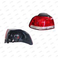 Superspares Left Tail Light for Volkswagen Golf MK6 10/2008-03/2013