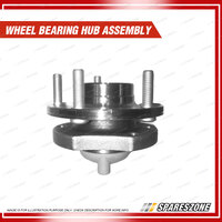 Front Wheel Bearing Hub Ass + Brake Rotor Pad Kit for Holden Calais Commodore VT