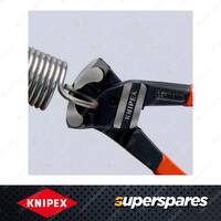 Knipex Bolt End Cutting Nipper - Length 200mm with Plastic Coated Handle