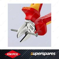 Knipex 1000V Diagonal Cutter - Length 140mm with Bevel Narrow Head Style