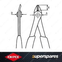 Knipex Electronic Super Knips - Length 125mm with Small Bevel Precision Pliers