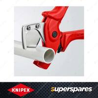 Knipex Hose & Tube Cutter - 185mm for Flexible Hoses & Plastic Conduit Pipes