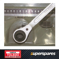 Toledo Dual Socket Metric Ratchet Podger - 13 x 17mm 230g 280mm Length