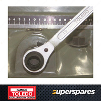 Toledo Dual Socket Metric Ratchet Podger - 24 x 30mm 1250g 450mm Length