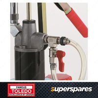 Toledo 7.5L Transmission Filling System - Includes 18 adaptors transparent hose