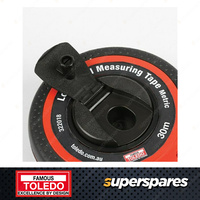 Toledo Single Sided Measuring Tape Steel Long - Metric 30 metres Length