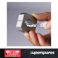 Toledo Taper Gauge 3 in 1 Stainless Steel Photographically Etched