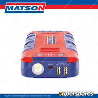 Matson 12V 1300A Lithium Jump Starter - 21000mAh 77.7Wh with Torch Function