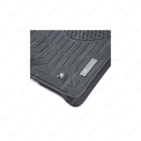 3 Rows Trufit 3D Rubber Mats Maxtrac Series for Ford Everest UA 2015-2022