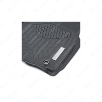 F + R Trufit 3D Rubber Mats Maxtrac for Toyota Hilux 8Th Gen Manual 2015-On