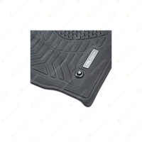 Front Trufit 3D Rubber Mats Maxtrac for Toyota Landcruiser 200 GX GXL 2007-2012