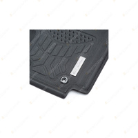 Front Pair Trufit 3D Rubber Mats Maxtrac Series for Volkswagen Amarok 2010-2023