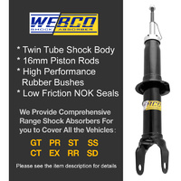 Front Webco Shocks Lowered King Springs for FORD TERRITORY SX SY AWD 07-11