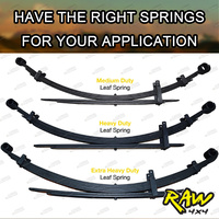 2 Inch 50MM Webco Shocks RAW 4x4 Leaf Springs Easy Lift Kit for Holden Rodeo RA