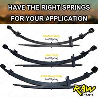 50mm Webco EFS RAW Leaf Springs Suspension Lift Kit for Holden Rodeo TFS R7 R9