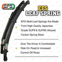 75mm + 50mm Lift Kit Diff Drop King Spring EFS Leaf for Foton Tunland 12-on