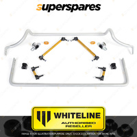 Whiteline F and R Sway bar vehicle kit for MITSUBISHI ASX XA XB LANCER FWD CJ