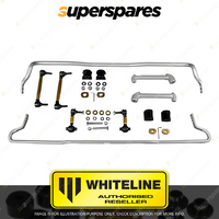 Whiteline F and R Sway Bar Vehicle Kit BSK020 for SUBARU BRZ ZC6 7/2012-ON