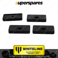 Whiteline Rear Spring to saddle insulator bushing for HOLDEN HOLDEN EK EJ EH