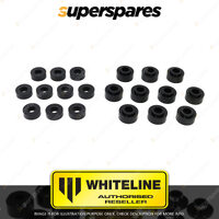 Whiteline Front and Rear Body Mount Bush Kit for Holden H Ser Monaro HQ HJ HX HZ