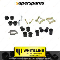 Whiteline Rear Vehicle Essentials Shakle Pin Bushing Kit for Holden Colorado RG