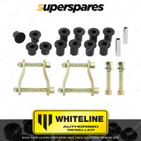 Whiteline Rear Vehicle Essentials Shakle Pin Bushing Kit for Mazda BT-50 UP UR